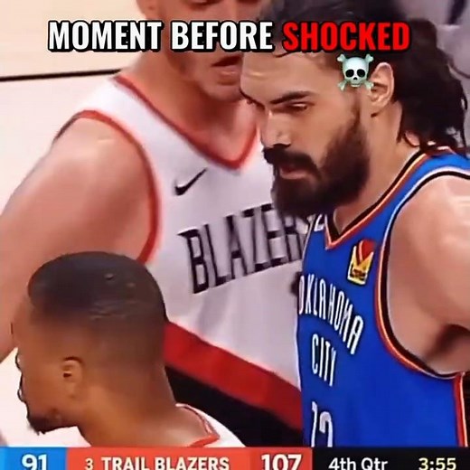 Steven Adams Is Built DIFFERENT 😳🏀 #NBA