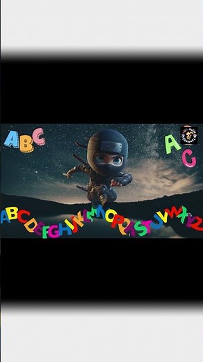Alphabet Adventure with Ninja Kids | Alphabet Song for Kids #kidsshorts #kidsmusic #alphabet #ninja