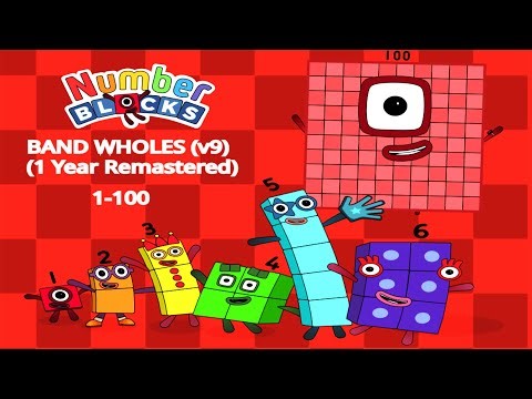 The Best NumberBlocks Band Wholes (1 - 100) But [1 Year Remastered] Preformance!