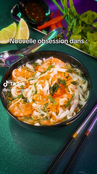 Savoureuse Soupe Hu Tieu à Découvrir chez Picard