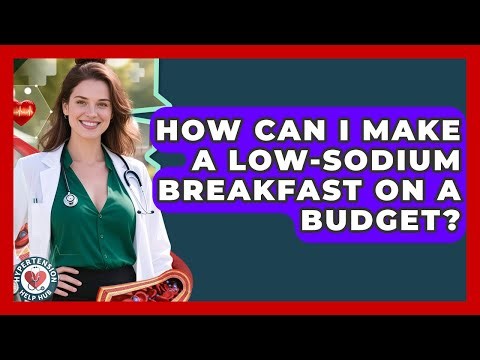 How Can I Make A Low-sodium Breakfast On A Budget? - Hypertension Help Hub
