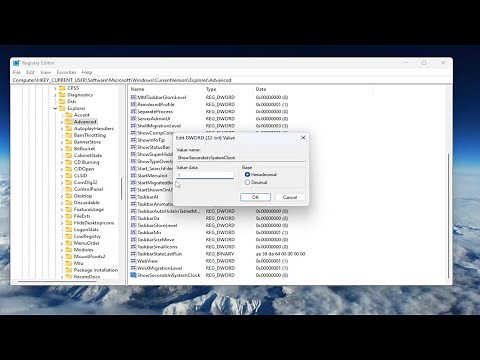"Show Seconds in System Tray Clock" Option Missing in Windows 11 [Solution]
