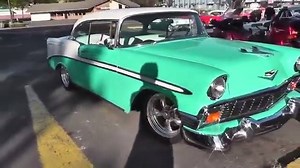 Sweet ride! '56 Chevy Belair ... | Hotrods Customs & Classic Cars