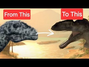 EVOLUTION of Eocarcharia (Dinosaur World Mobile)