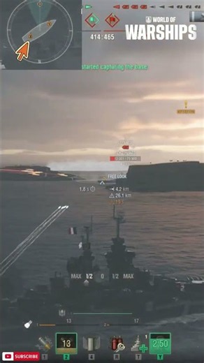 SPLIT FIRE! 💥 Republique Wins a 1v2 with a Double Strike! | World of Warships
