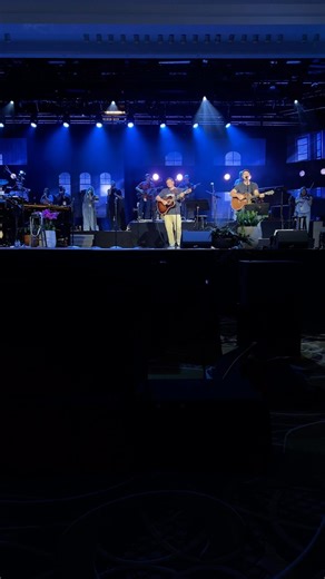 A look behind the scenes of Sing! 2024 - sound check! Any guesses on what the first song we release from this year’s live album will be? (Hint: it’s not the song in this video, but it might have been written by one or more of the people in it!) | Keith and Kristyn Getty