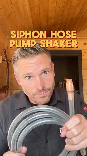 22K views · 581 reactions | How the Siphon Hose Pump Shaker Works: Insert: Place one end of the hose into the liquid source. Shake: Shake the other end to activate the internal ball valve. Siphon: Once liquid flows, gravity takes over, moving the liquid through the hose. Control: Adjust the hose position to control the flow or stop it by lifting the hose higher than the source. This tool makes transferring liquids quick, easy, and efficient. | Rob Benson | Facebook