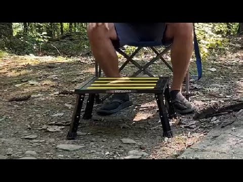 DEPSUNNY Adjustable Height Aluminum RV Step, Stable Foldable Platform Step Stool Review