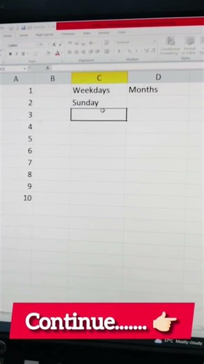 "Excel seekhna ab mushkil nahi! 💻Aaj se start karte hain Excel ki basic learning #spreadsheets
