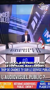 139K views · 939 reactions |  Privatisation de l’audiovisuel public : fin d’un service pour tous ? | Grandes Gueules RMC | Facebook