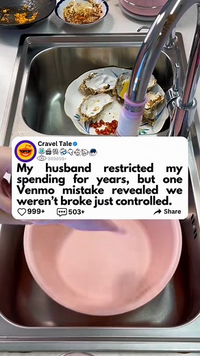 451K views · 6.4K reactions | My husband restricted my spending for years, but one Venmo mistake revealed we weren’t broke just controlled. #redditreadings #redditstories #reddit #askreddit #redditstorytimes #redditcommunity #redditposts | Crave Tales | Facebook