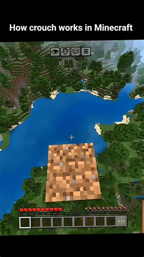 How crouch works in Minecraft 🤣