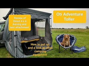 Review of Direct 4 x 4 expedition pull out vehicle side awning, and Tent attachment.