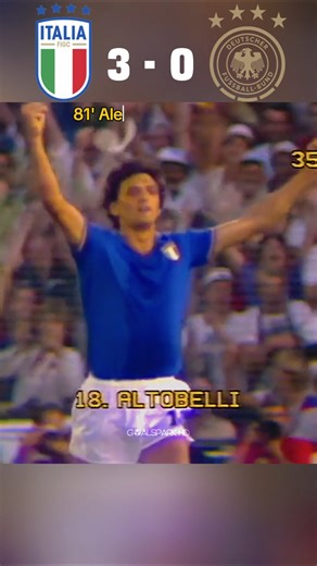 Italy vs Germany World Cup 1982 #football #highlights #worldcup #soccer so