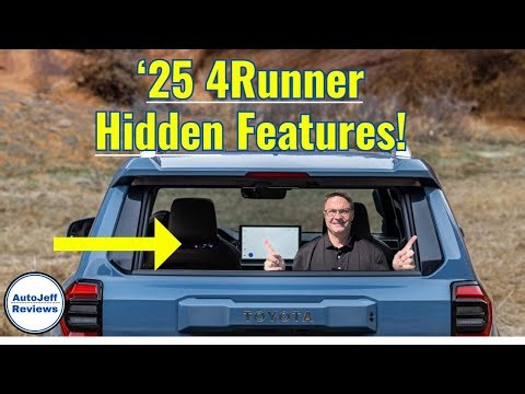 Hidden 2025 4Runner Features & Easter Eggs from Teasers!