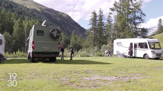 Le camping d'Arolla (VS) ferme définitivement en raison de risques climatiques - 19h30 - Play RTS