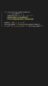Logic Puzzle in 60 Seconds - Find the Missing Number #shorts