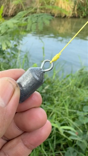 Fishing Tips for Beginners: Tie Sinkers Easily👍👍 #fishing #fishingtips #fishingknots #angler
