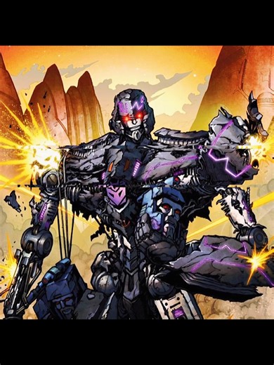 Leader of the Decepticon Army Gladiator of Kaon #Megatron #Transformers #Decepticons