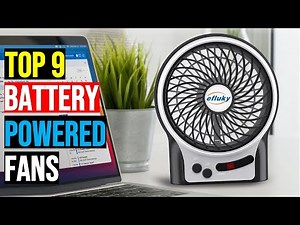 Top: 9 Best Battery Powered Fans of 2025 || The Best Battery Powered Fans in 2025 - Reviews
