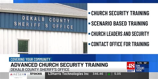 DeKalb County Sheriff’s Office launches church security training program