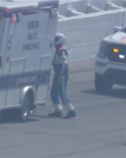 The red flag is out at Michigan International Speedway after this incident involving multiple cars. Alex Bowman exited the No. 48 under his own power. Him and Cole Custer have been evaluated and released from the infield care center. | NASCAR