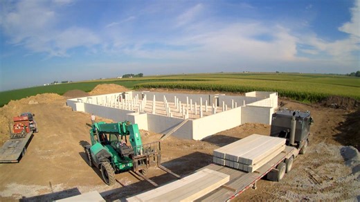 🚧 Project Update | Hedrick, Iowa 🚧 Progress is moving right along on our project in Hedrick! This timelapse shows setting the slats in place and backfilling the foundation. Each step is a big milestone in keeping the project on schedule and built to last. 💪 We’re proud of the teamwork and dedication it takes to bring projects like this together. Stay tuned for more updates as this barn takes shape! #IntegrityBuilt #HogBarnConstruction #OnSchedule #HedrickIowa | Integrity Builders & Supply Inc
