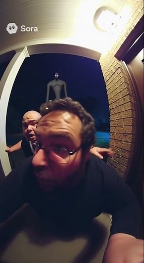 Doorbell Footage of Kidbehindacamera and Boogie Being Chased!