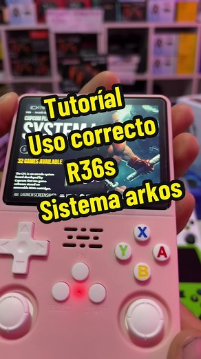 Consola Retro R36s: Uso Correcto y Juegos