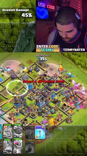 The NEW Fast Forward Attack Button is CRAZY! (Clash Of Clans)