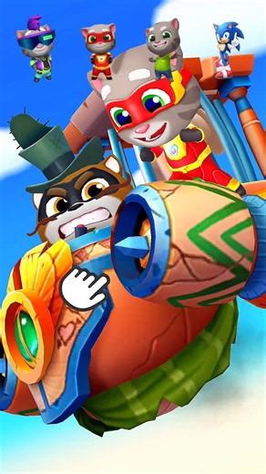 3 Tom Games vs Sonic 😱 Time Rush 🆚 Hero Dash 🆚 Gold Run 🆚 Sonic – Who Wins? #shorts