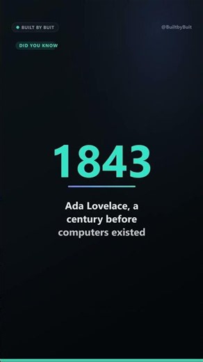 Who wrote the world's first computer program?