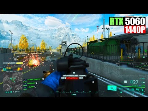 Battlefield 2042 RTX 5060 PC – 1440p Ultra Settings Performance Test