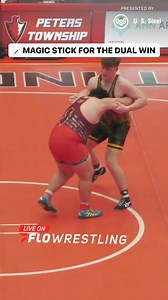 Brenan Morgan used a magic stick to secure the tech and the dual meet victory for the WPIAL All-Stars over the New Jersey All-Stars at the Pittsburgh Wrestling Classic! Presented by United States Steel Corporation | FloWrestling