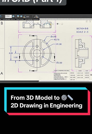 De Modelo 3D a Dibujo 2D en Ingeniería
