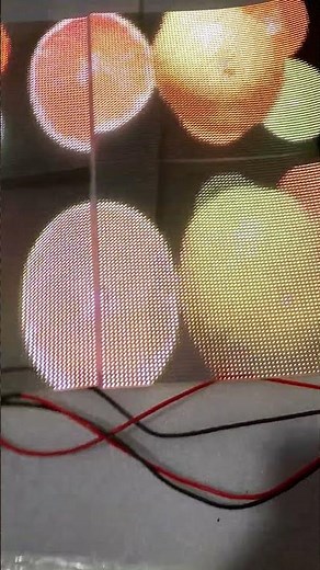 Holographic LED Film Screen Test -Transparent Floating Magic! 🔥 #holographictechnology #advertising