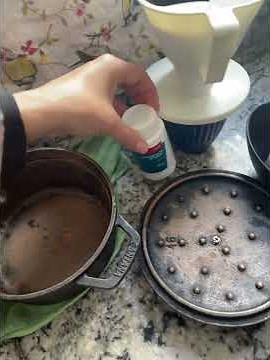 Tirando ferrugem de panela ferro batido como tirar ferrugem com receita caseira parte 1