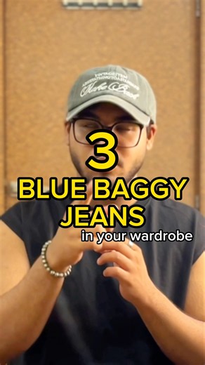 3 Best Blue Baggy Jeans #fashion #baggyjeans #bluejeans