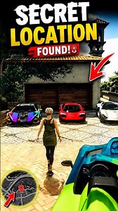 SECRET CAR LOCATION FOUND! 😱 Hidden Garage in GTA 5 #gta #gta5 #gtaonline #gtav #gaming