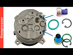 HOW TO Replace AC Compressor Switch GM Harrison