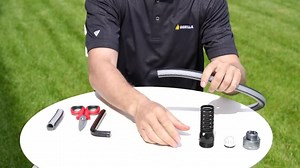 Gorilla ToughLite 5/8 in. x 100 ft. Heavy Duty Garden Hose HYB55800