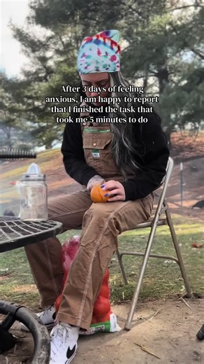 Unfortunately, my body does not know the difference between being chased by a sabertooth tiger and answering an email. #homestead #anxiety #selfsufficiency #urbanhomestead #hobbyfarm