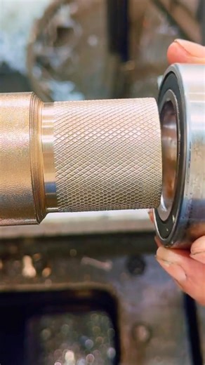 How to Fit a Bearing into an Iron Shaft 👍 #craft #handmade #skills