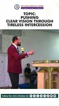This is What Vision Does to Men #revchrischristian #immortality #thelocustarmyministry