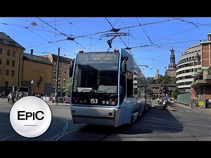 Tramways of Oslo - Norway (HD)