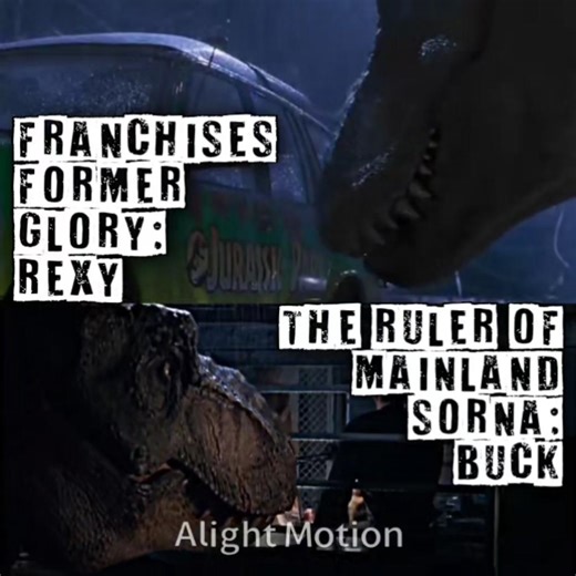 Rexy vs buck trex #edit