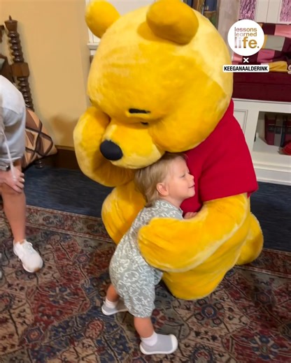 113K views · 1K reactions | Making core memories with Winnie the Pooh at Disneyland | Lessons Learned In Life | Facebook