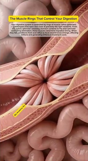 The Muscle Rings That Control Your Digestion