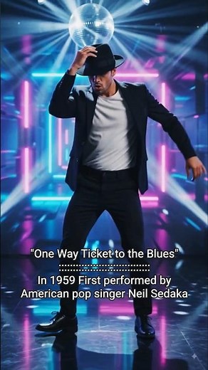 ONE WAY TICKETS TO THE BLUES (1959): First performed by American pop singer Neil Sedaka.