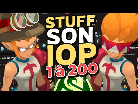 STUFF son IOP sur DOFUS 3 en 2025 (du lvl 1 à 200)
